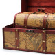 Old Map Chest - Set of 3