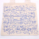 Big Cotton Shopping Bag - 38x42cm - Sea Life - 10oz