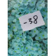 10x Craft Soap Flowers - Hyacinth Bean - Baby Blue