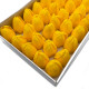 10x Craft Soap Flower - Med Tulip - Yellow