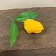 10x Craft Soap Flower - Med Tulip - Yellow