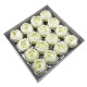 10x Craft Soap Flower - Ext Large Peony - Ivory