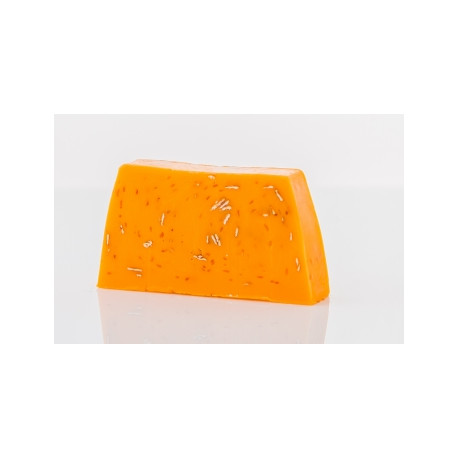 Handmade Soap Loaf - Smiling Orange - Slice Approx 100g