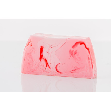 Handmade Soap Loaf - Raspberry - Slice Approx 100g