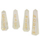 Points of the Compass Quartz Stone Set