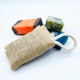 Jute Scrub Soap Pouch - Natural