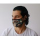 Reusable Fashion Face Mask - Golden Leaves (Adult)