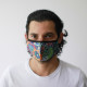 Reusable Fashion Face Mask - Funky Swirls (Adult)