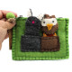 Pouch with Finger Puppets - Owl &amp; Pussycat