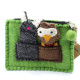 Pouch with Finger Puppets - Owl &amp; Pussycat