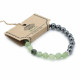 Faceted Gemstone Bracelet - Magnetic Jade