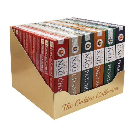 72x 15g Golden Colletion Box - 6 assorted Fragrances