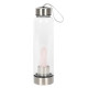 Rose Quartz Purifying Glass Water Bottle