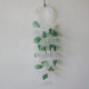 Copis &amp; Glass Drop - Green &amp; White Glass