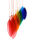 Rainbow Glass Chime - Assorted