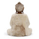 Buddha Statue Whitewash - 30cm Teaching Transmission