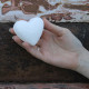 5x Love Heart Bath Bomb 70g - Coconut