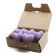 5x Love Heart Bath Bomb 70g - French Lavender