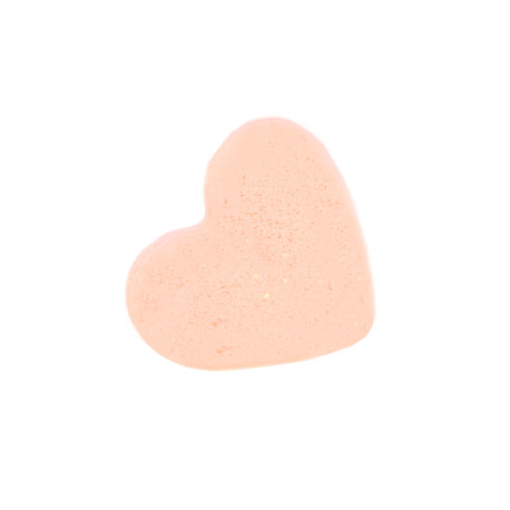 5x Love Heart Bath Bomb 70g - Passion Fruit