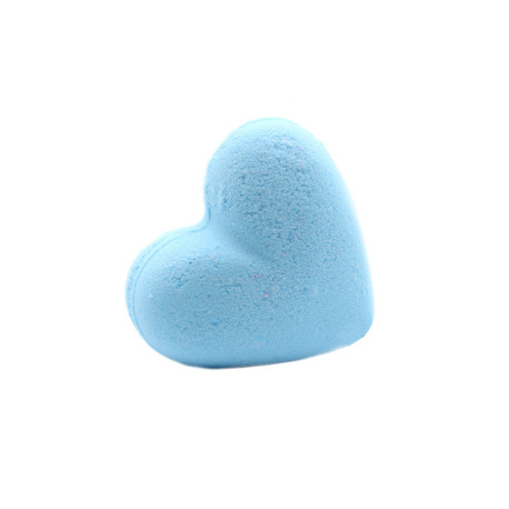 5x Love Heart Bath Bomb 70g - Baby Powder