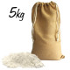 White Himalayan Bath Salts Fine Grain - 5kg Sack