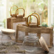 Two Jar Jute Gift Bag - Natural