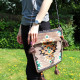 Pale Grey Kilim Messenger Festival Bag