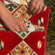 Red Kilim Messenger Festival Bag