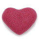 Konjac Heart Sponge - Rose