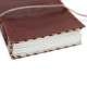 Leather Book of Thoughts with Wrap Notebook (6x4&quot;)