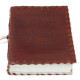 Leather Book of Thoughts with Wrap Notebook (6x4&quot;)