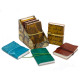 Mini Assorted Leather Notebook (4x3&quot;) - 1 piece