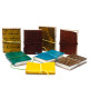 Mini Assorted Leather Notebook (4x3&quot;) - 1 piece