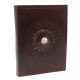 Leather Moonstone Notebook (7x5&quot;)