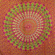 Ruby Lime Mandala Sarongs