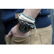 Mens Bracelet Sets - Metal &amp; Leather (asst)