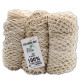 Pure Cotton Mesh Bag - Natural