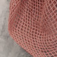 Pure Cotton Mesh Bag - Rose