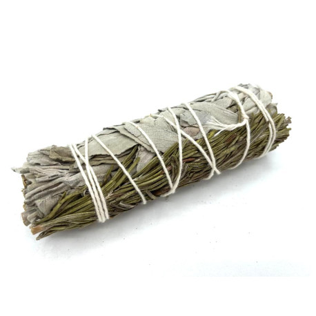 Smudge Stick - White Sage & Rosemary 10cm