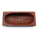 Classic Mahogany Soap Dish - Rectangle