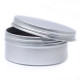 Aluminium Tin Box Round with Screw Top - 70x35mm