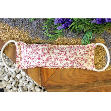 Natural Cotton Wheat Bags - Purple