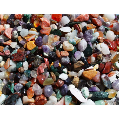 Mixed Natural Gemstone Chips - 5KG