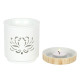 White Lotus Cut Out Oil Burner