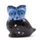 Classic Rustic Oil Burner - Owl Side-on (assorted)