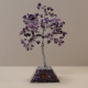 Gemstone Tree with Organite Base - 160 Stone - Amethyst