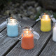 Pure Olive Wax Jar Candle 120x70 - Turquoise