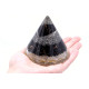 Orgonite Cone - Selenite and Black Toumaline Copper - 90 mm