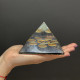 Orgonite Pyramid - Midnight Om Chakra - 90mm