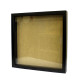 Deep Box Picture Frame 12x12 inch - Black